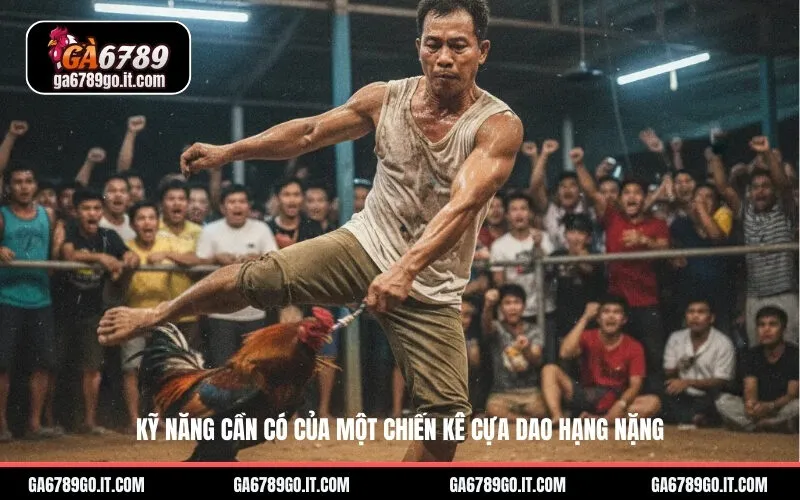 Kỹ Năng Cần Có Của Một Chiến Kê Cựa Dao Hạng Nặng
