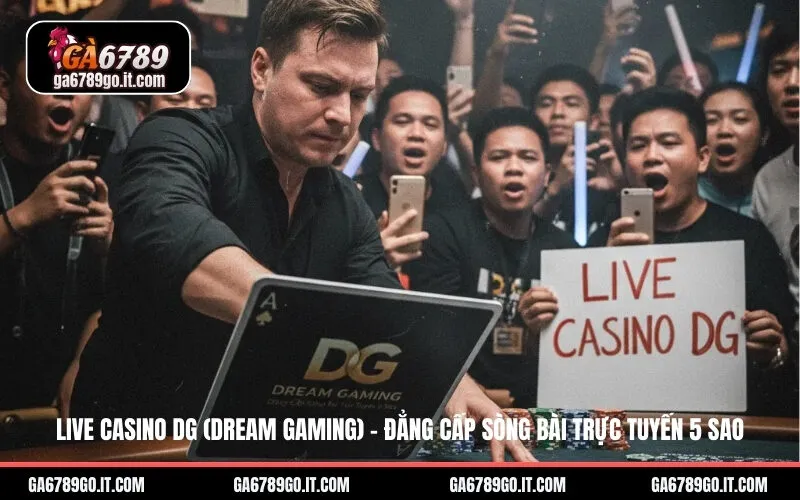 Live Casino DG (Dream Gaming) – Đẳng Cấp Sòng Bài Trực Tuyến 5 Sao
