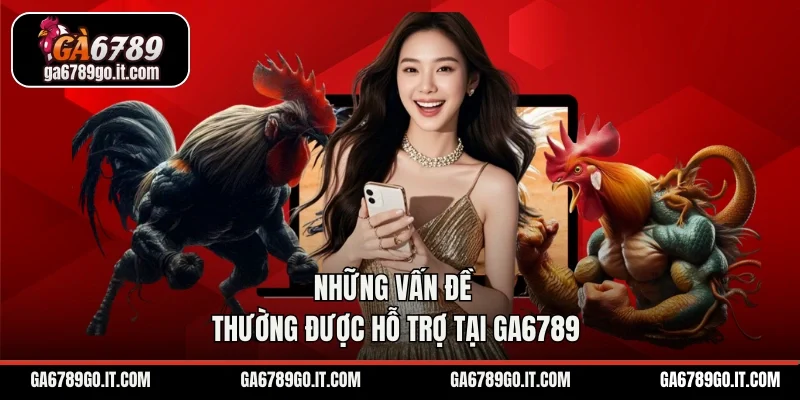 Những vấn đề thường được hỗ trợ tại GA6789