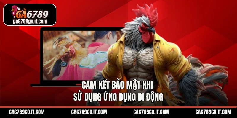 Cam kết bảo mật khi sử dụng ứng dụng di động